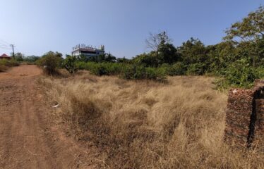 Plot for sale at Pernem.