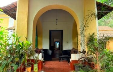 Portuguese house for rent in Siolim.